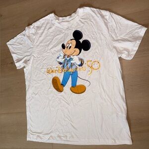 Disney White Shirt with  Character Design